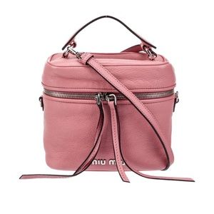 Miu Miu Vanity Nude Vanity Bag